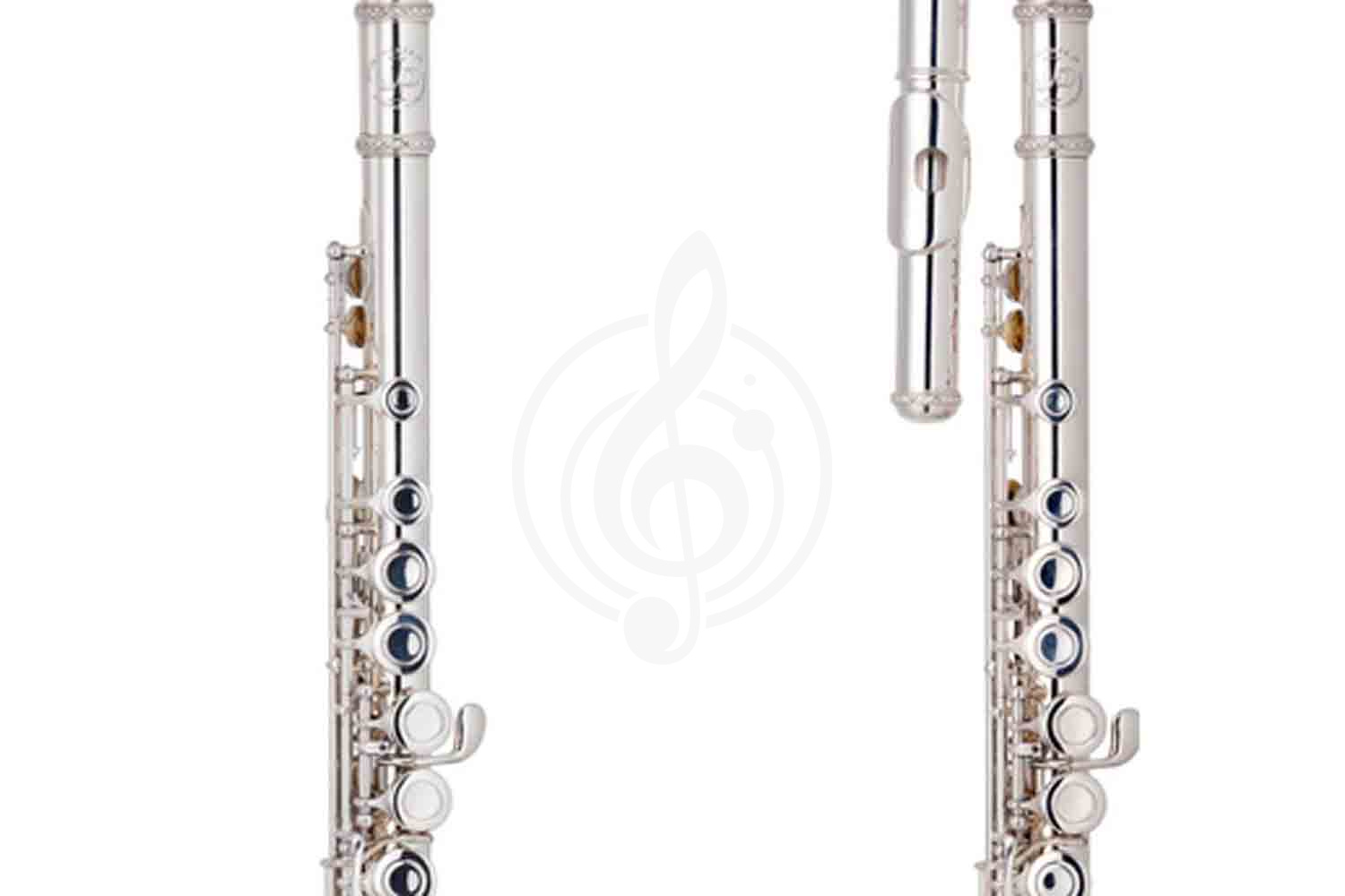 Флейта сопрано JP011CH Флейта C, посеребренная, изогнутая и прямая головка, John Packer JP011CH в магазине DominantaMusic - фото 3
