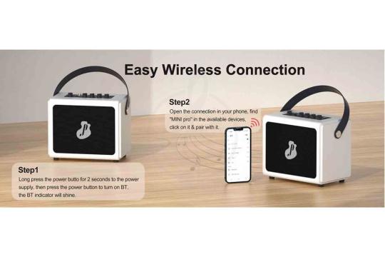 Комбоусилитель для электрогитары Justpro MD-MINI-PRO - Гитарный комбоусилитель, Justpro MD-MINI-PRO в магазине Доминанта мьюзик - фото 7