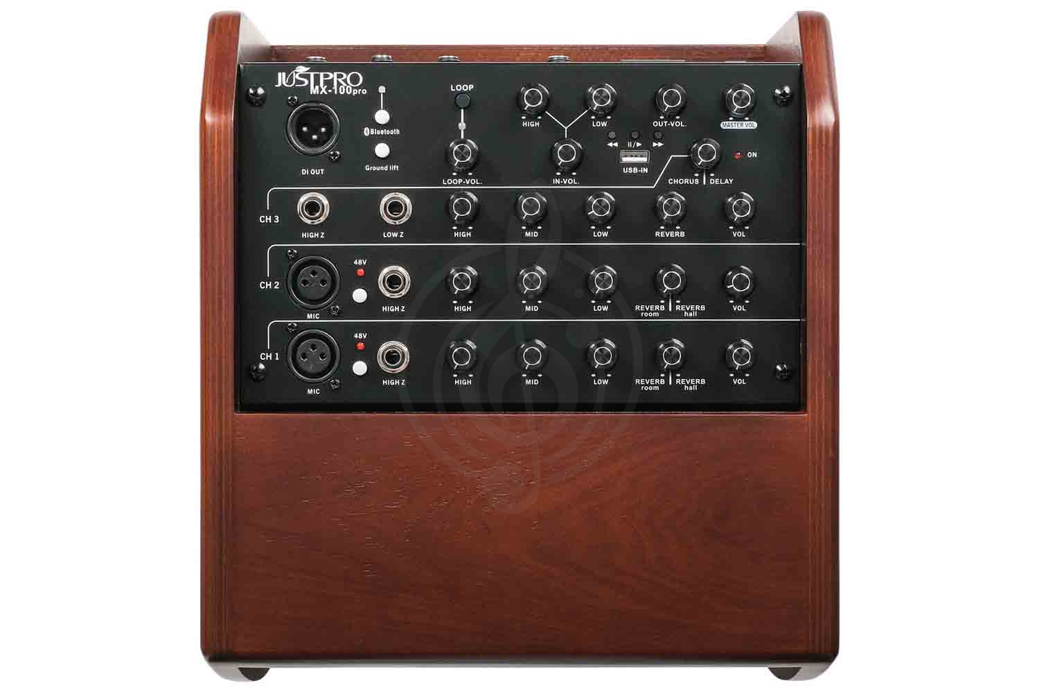 Комбоусилитель для электрогитары Justpro MX-100 - Гитарный комбоусилитель, Justpro MX-100 в магазине Доминанта мьюзик - фото 7