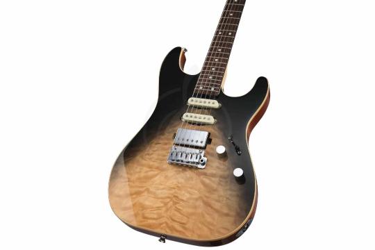 Электрогитара Stratocaster Justpro ST621-MCB - Электрогитара, коричневый санберст,  ST621-MCB в магазине DominantaMusic - фото 6
