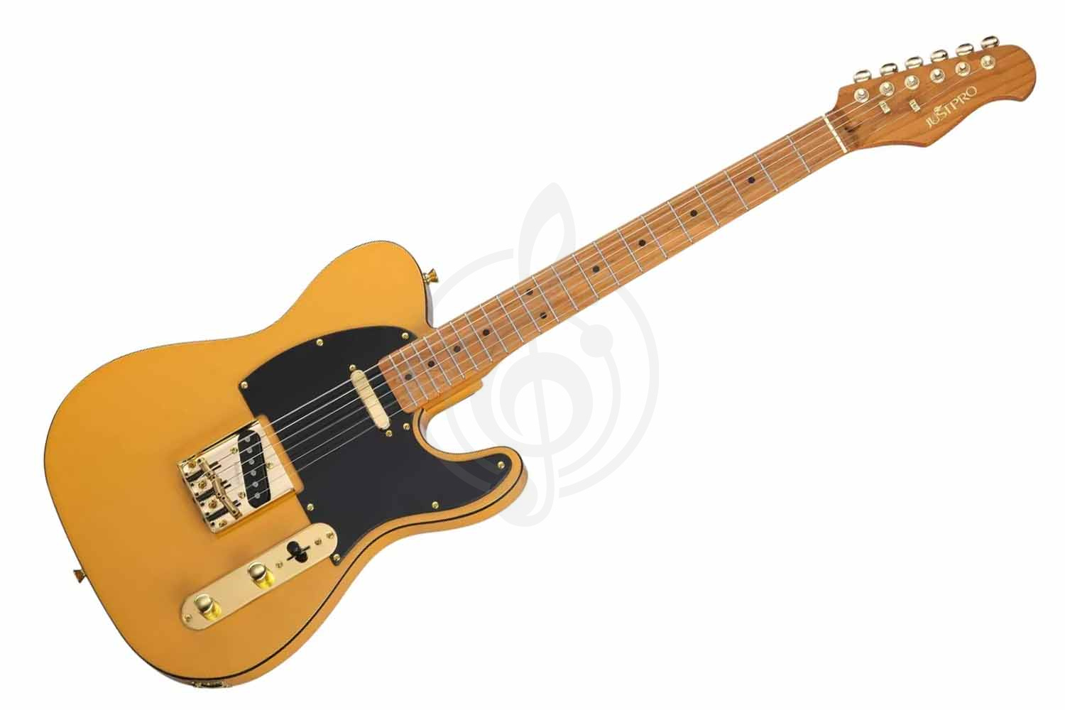 Электрогитара Telecaster Justpro TCSE-RMA01-BG - Электрогитара 6 струн, коричневая,  TCSE-RMA01-BG в магазине DominantaMusic - фото 1