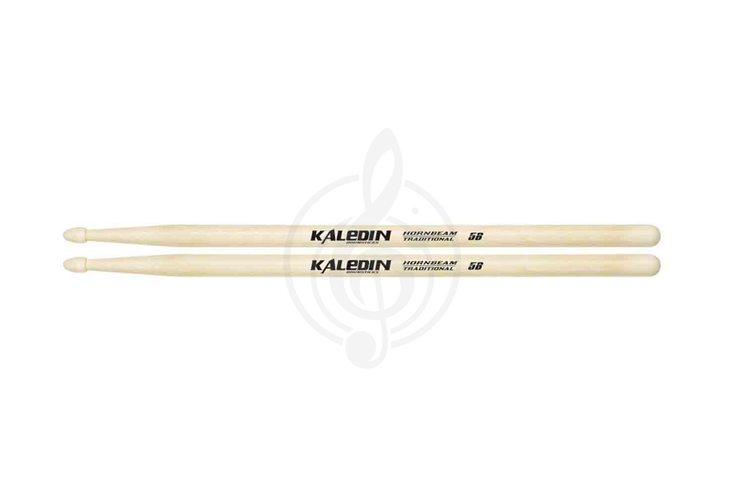Палочки для барабанов Kaledin Drumsticks 7KLHB2B 2B Барабанные палочки, граб, деревянный наконечник, Kaledin Drumsticks 7KLHB2B в магазине DominantaMusic - фото 1
