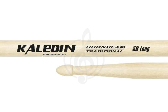 Изображение Kaledin Drumsticks 7KLHB5BL 5B Long - Барабанные палочки, граб, деревянный наконечник