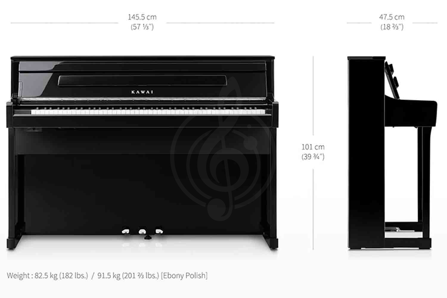 Цифровое пианино KAWAI CA901 EP - Цифровое пианино, 88 клавиш, KAWAI CA901 EP в магазине DominantaMusic - фото 2