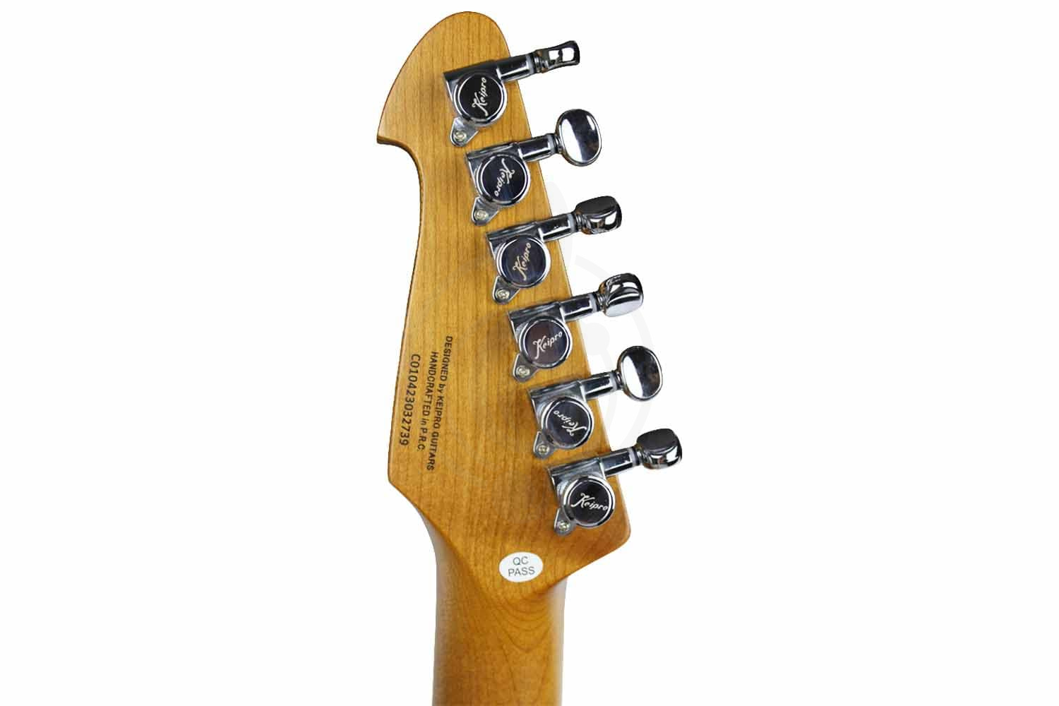 Электрогитара Stratocaster KEIPRO CLASSIC SERIES S-S-H MPL MGRN - Электрогитара, KEIPRO CLASSIC SERIES S-S-H MPL MGRN в магазине DominantaMusic - фото 7