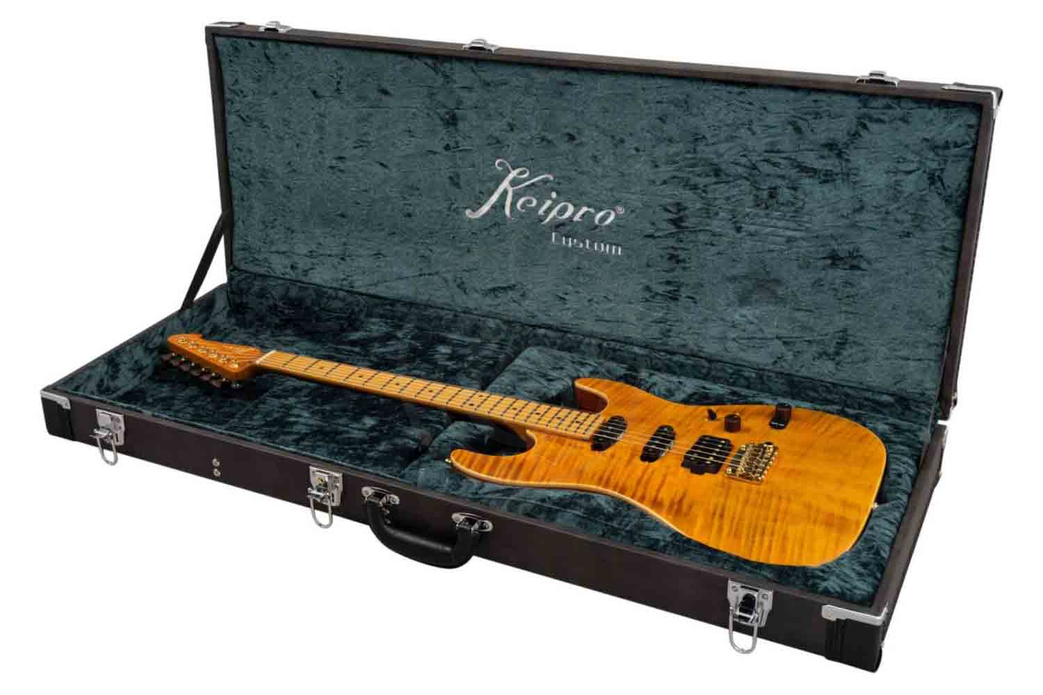 Электрогитара Stratocaster KEIPRO KS-Custom F-M S.S.H TGS - Электрогитара, KEIPRO KS-Custom F-M S.S.H TGS в магазине Доминанта мьюзик - фото 11