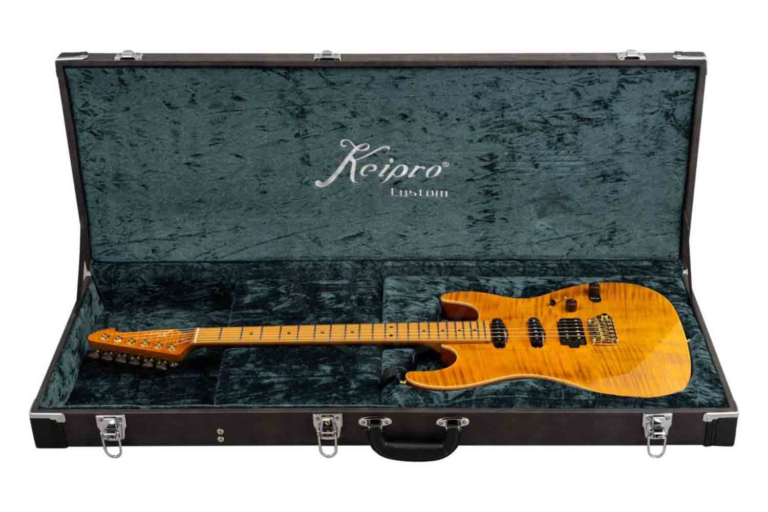 Электрогитара Stratocaster KEIPRO KS-Custom F-M S.S.H TGS - Электрогитара, KEIPRO KS-Custom F-M S.S.H TGS в магазине Доминанта мьюзик - фото 17