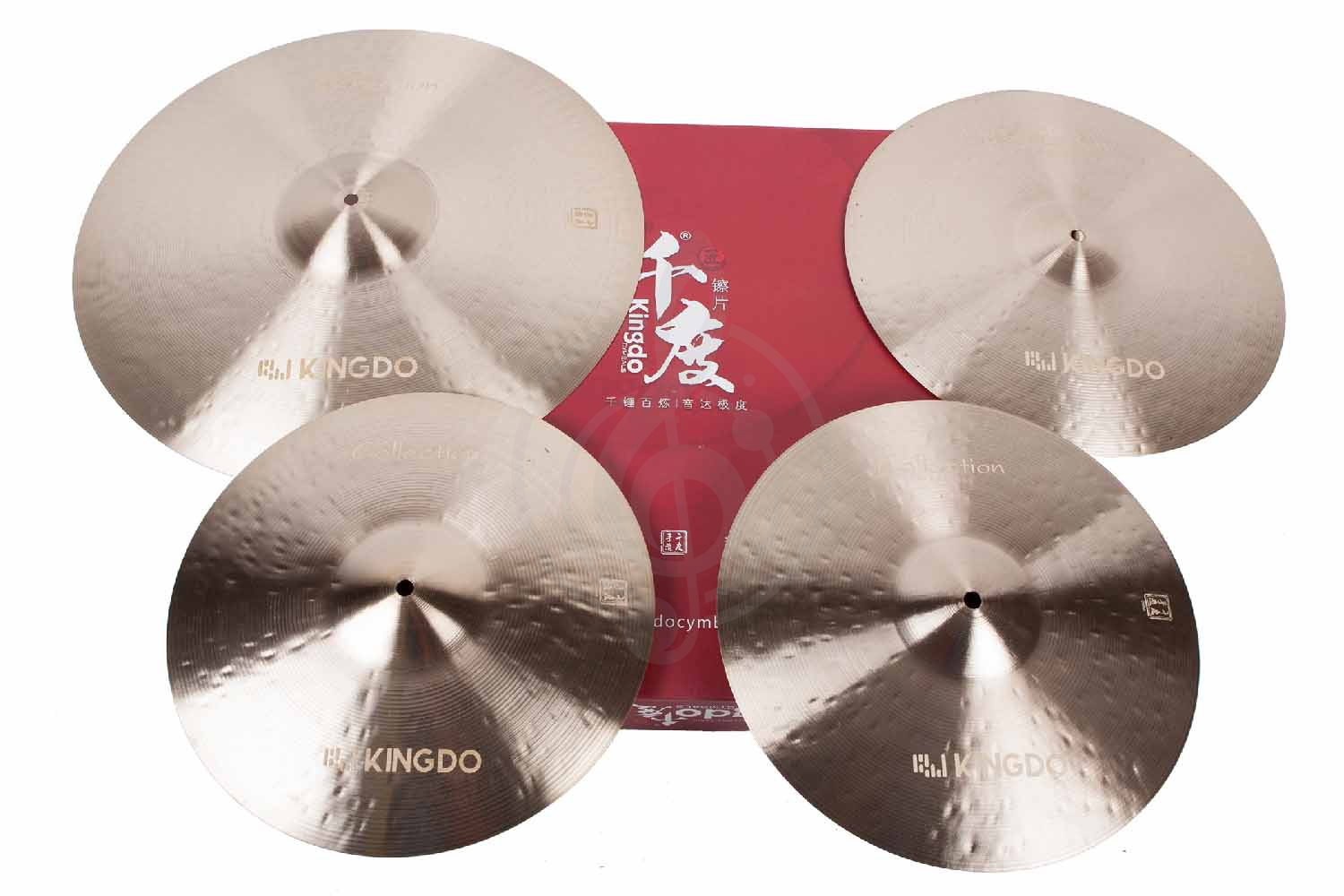 Комплект тарелок KINGDO COLLECTION JAZZ SET - Комплект тарелок, KINGDO COLLECTION JAZZ SET в магазине DominantaMusic - фото 1