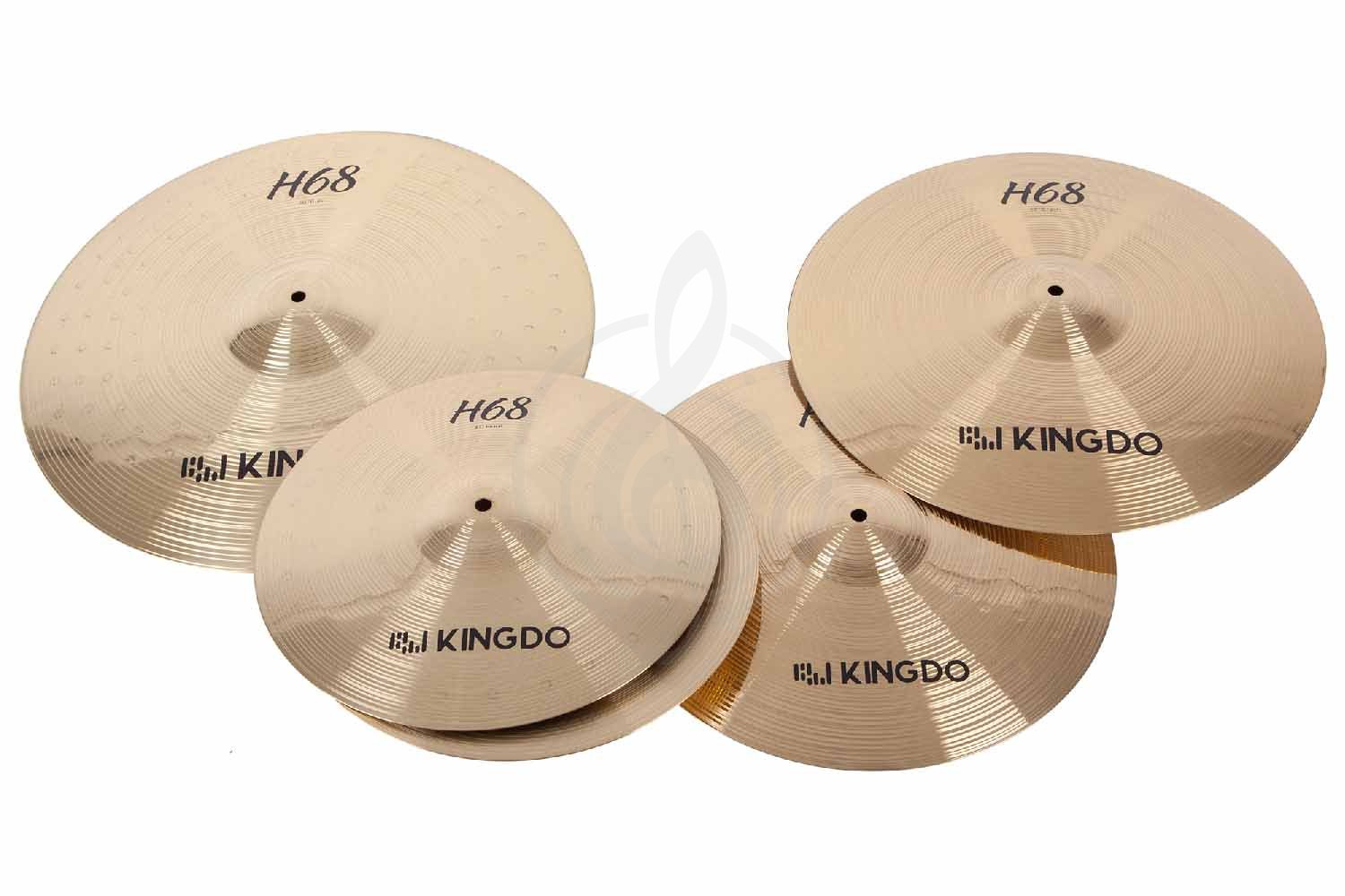 Комплект тарелок KINGDO H68 SET - Комплект тарелок, KINGDO H68 SET в магазине DominantaMusic - фото 1
