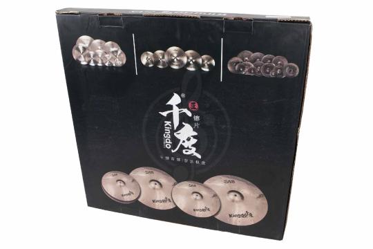 Комплект тарелок KINGDO SN8 SET 14"+16"+18"+20" - Комплект тарелок, KINGDO SN8 SET 14"+16"+18"+20" в магазине DominantaMusic - фото 2