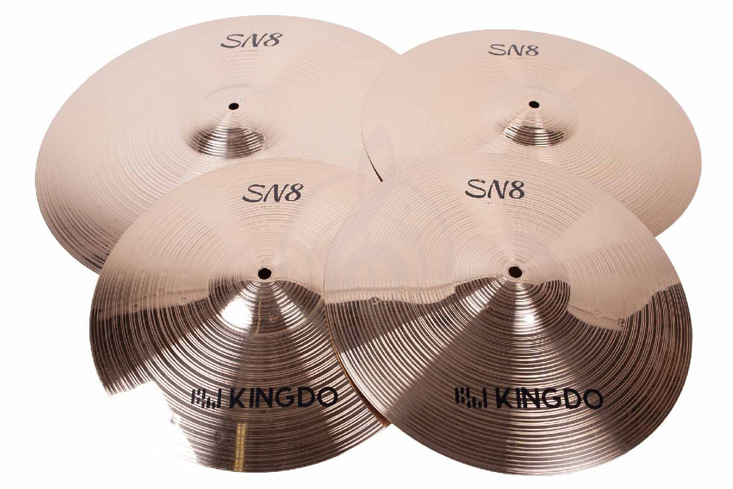 Комплект тарелок KINGDO SN8 SET - Комплект тарелок, KINGDO SN8 SET в магазине DominantaMusic - фото 6