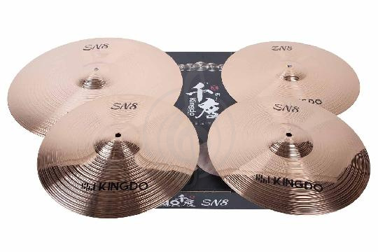 Комплект тарелок KINGDO SN8 SET - Комплект тарелок, KINGDO SN8 SET в магазине DominantaMusic - фото 1