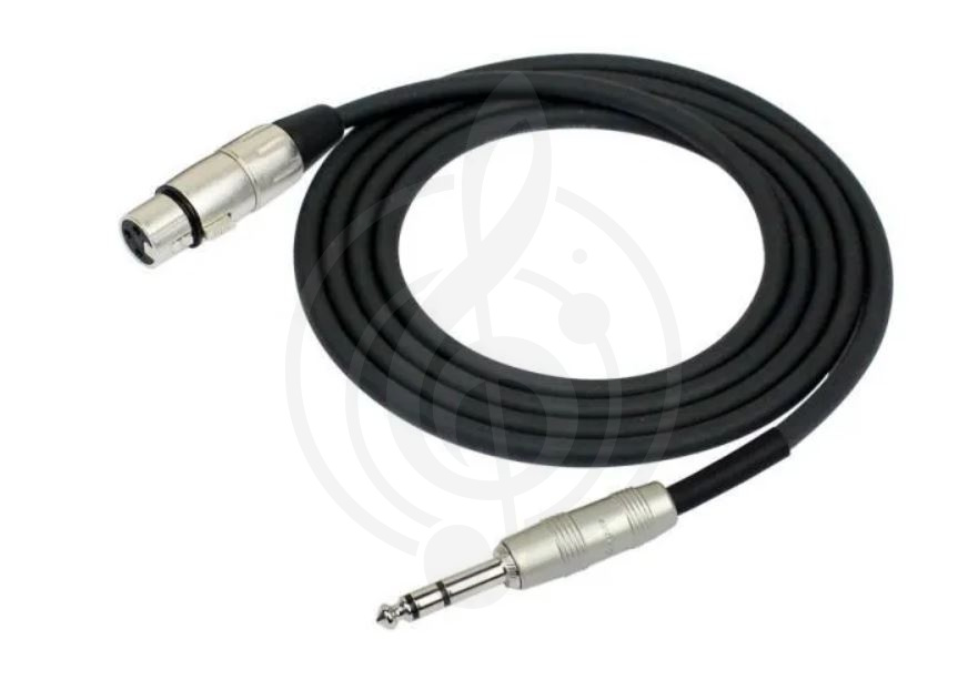XLR-Jack микрофонный кабель Kirlin Entry MP-484PR/6m - Микрофонный кабель 6 метров, Kirlin MP-484PR/6m в магазине DominantaMusic - фото 1
