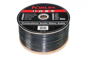 Инструментальный кабель в нарезку Инструментальный кабель (м) Kirlin Kirlin IBC-24 - Инструментальный кабель, катушка 100 метров IBC-24 - фото 2