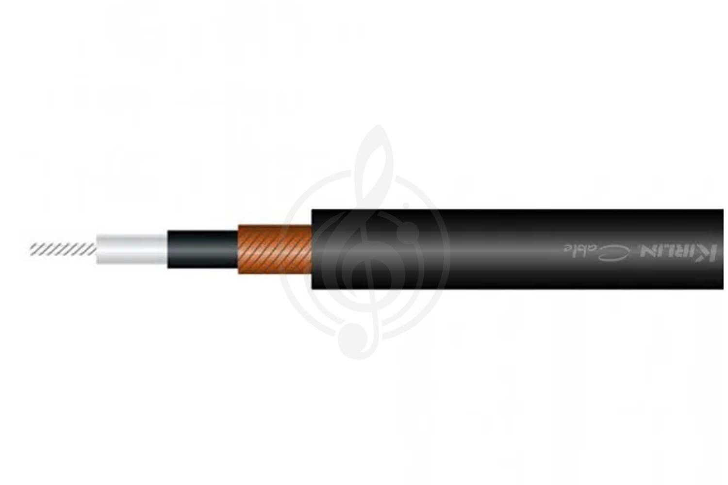 Инструментальный кабель в нарезку Инструментальный кабель (м) Kirlin Kirlin IBC-24 - Инструментальный кабель, катушка 100 метров IBC-24 - фото 1