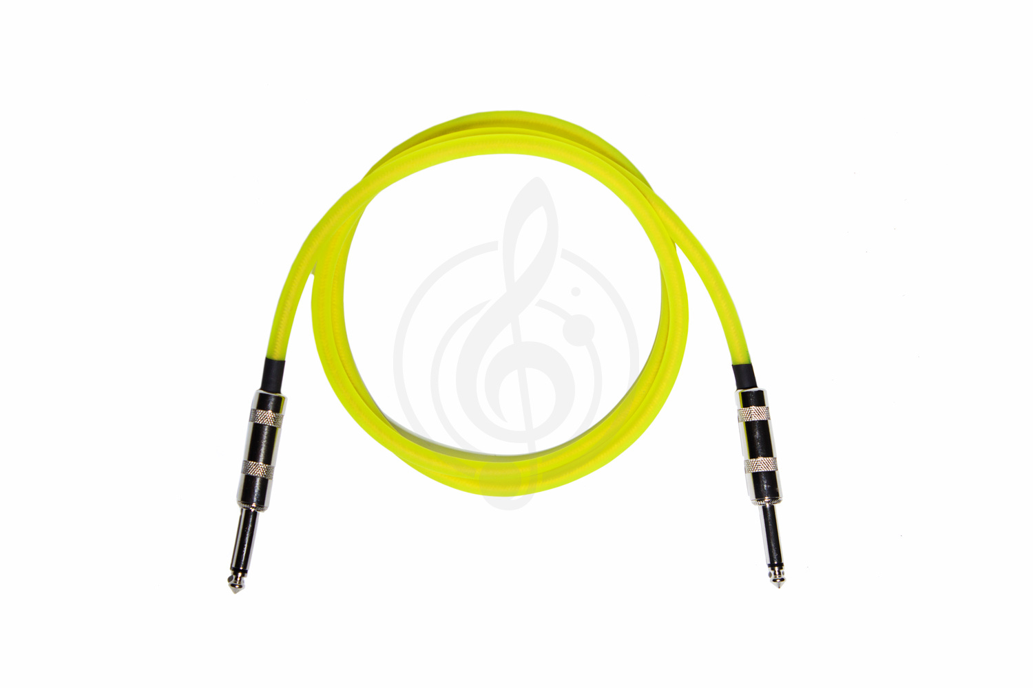  Jack-Jack инструментальный кабель Kirlin Kirlin IM-201-1 YEF Инструментальный кабель 1м IM-201-1 YEF - фото 1