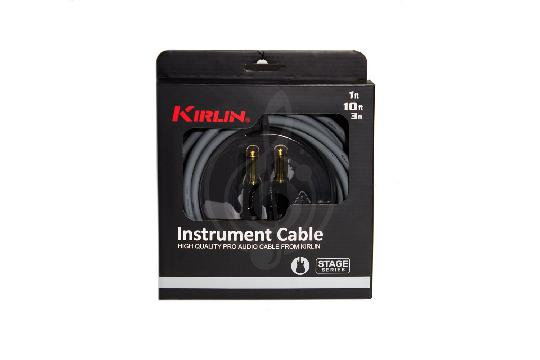 Изображение Kirlin IP-181BFG-3M/GA 18AWG - Инструментальный кабель 3м