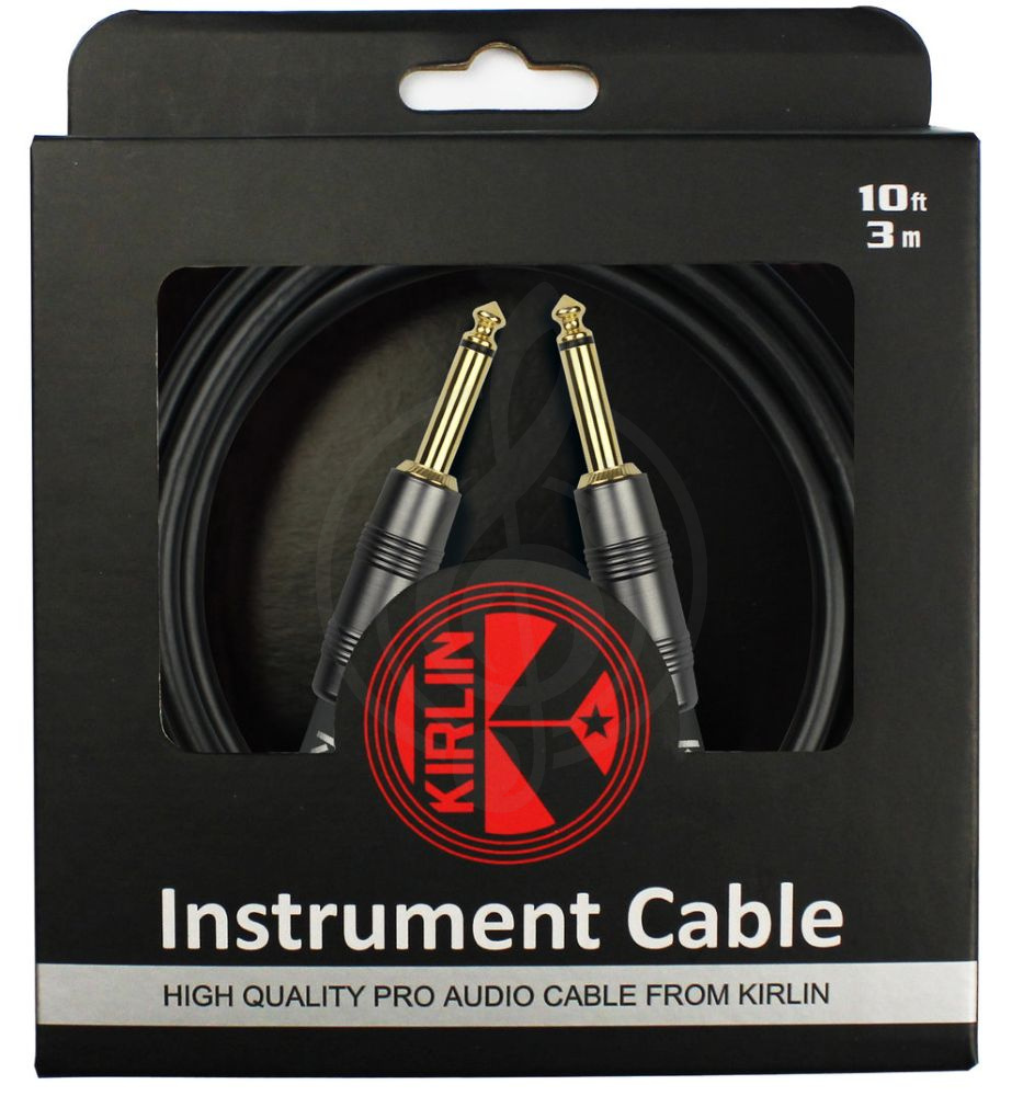  Jack-Jack инструментальный кабель Kirlin Kirlin IP-221GMG-3M/BKE 22AWG - Инструментальный кабель 3м IP-221GMG-3M/BKE - фото 2