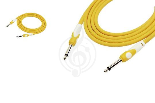  Kirlin LGI-201 3M YE - кабель соединительный, 3 метра, Jack-Jack, Kirlin LGI-201 3M YE в магазине DominantaMusic - фото 1