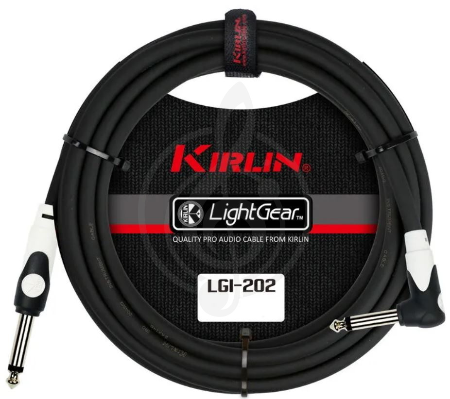  Kirlin LightGear - LGI-202/10m - Инструментальный кабель джек-джек 6,5 мм, Kirlin LGI-202/10m в магазине DominantaMusic - фото 1