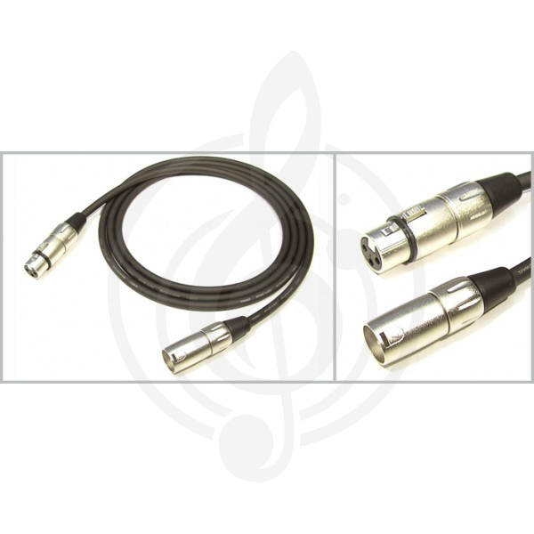 XLR-XLR микрофонный кабель XLR-XLR микрофонный кабель Kirlin Kirlin MP-280-10 Кабель микрофонный 10м MP-280-10 - фото 1