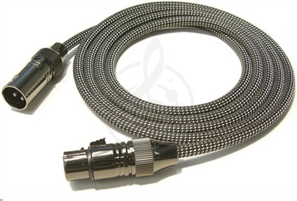 XLR-XLR микрофонный кабель XLR-XLR микрофонный кабель Kirlin Kirlin MW-220-6 Кабель микрофонный 6м MW-220-6 - фото 1