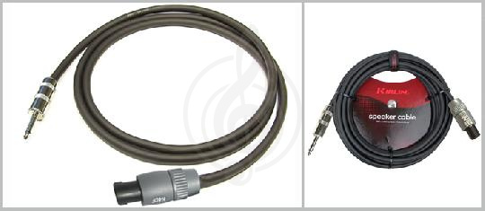 Спикерный кабель Спикерный кабель Kirlin Kirlin SBC-165K-20 Спик.кабель Jack&lt;=&gt;Speakon, 20м SBC-165K-20 - фото 1