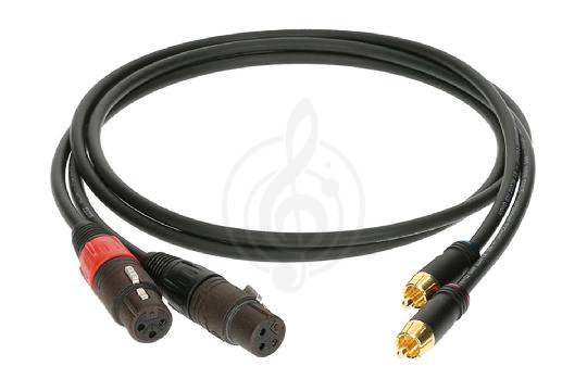 Спикерный кабель Klotz AL-RF0150 Кабель акустический RCA-XLRf, 1,5м, 2шт, Klotz AL-RF0150 в магазине DominantaMusic - фото 1