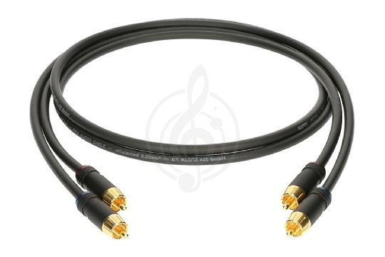 Спикерный кабель Klotz AL-RR0150 Кабель акустический RCA, 1,5м, 2шт, Klotz AL-RR0150 в магазине DominantaMusic - фото 1