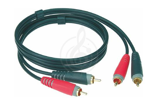 Спикерный кабель Klotz AT-CC0300 Кабель акустический 2хRCA, 3м, Klotz AT-CC0300 в магазине DominantaMusic - фото 1