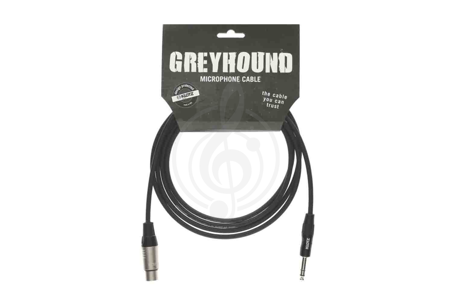 Микрофонный кабель Klotz GRG1FP03.0 Greyhound - Кабель микрофонный, Klotz GRG1FP03.0 Greyhound в магазине DominantaMusic - фото 1
