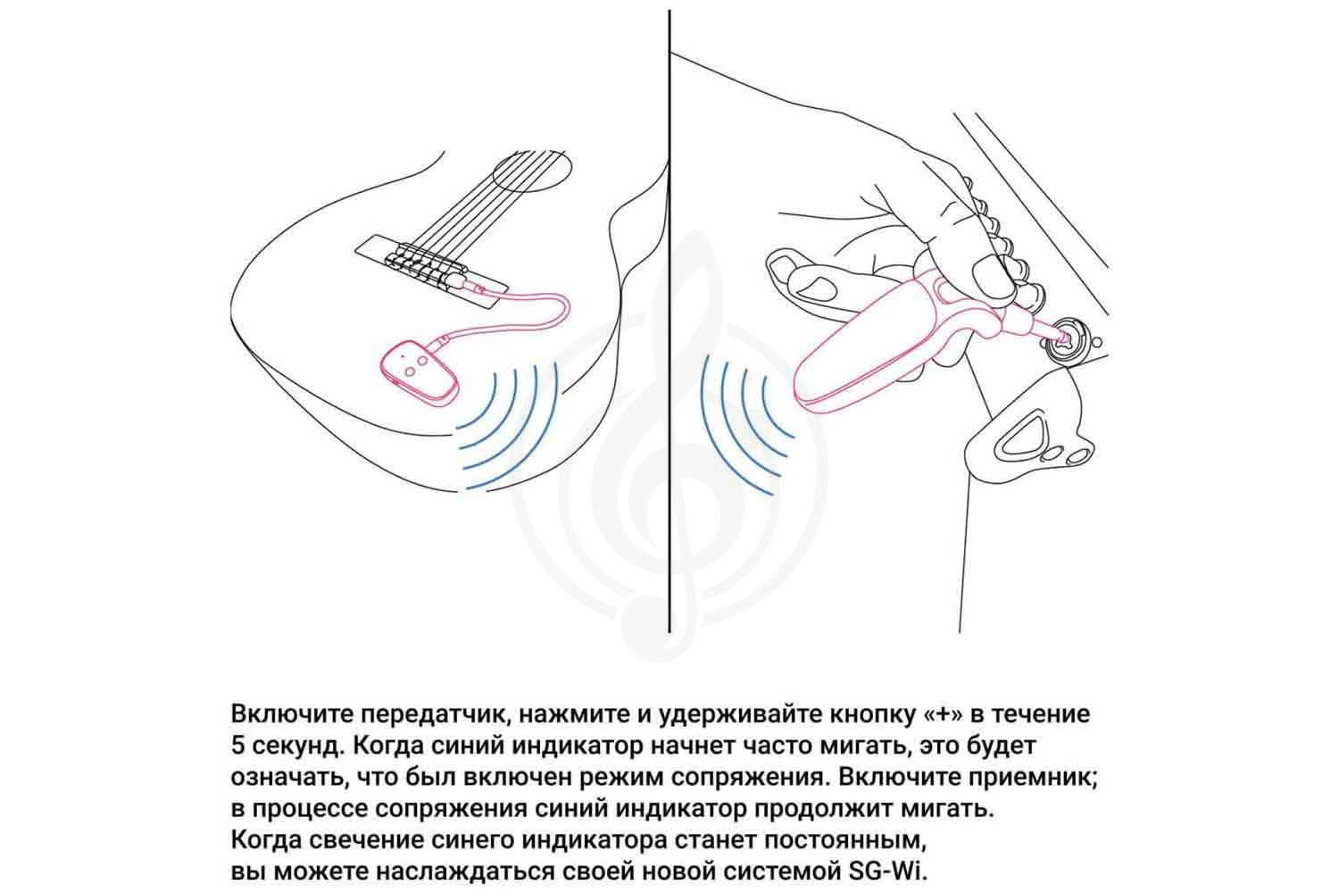 Звукосниматель для акустической гитары KNA SG-Wi -  Звукосниматель для акустической гитары, KNA SG-Wi в магазине Доминанта мьюзик - фото 9