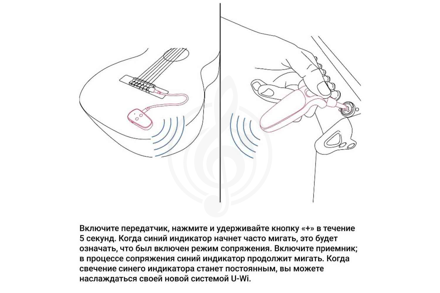 Инструментальная радиосистема KNA U-Wi - Универсальная беспроводная система, KNA U-Wi в магазине Доминанта мьюзик - фото 4