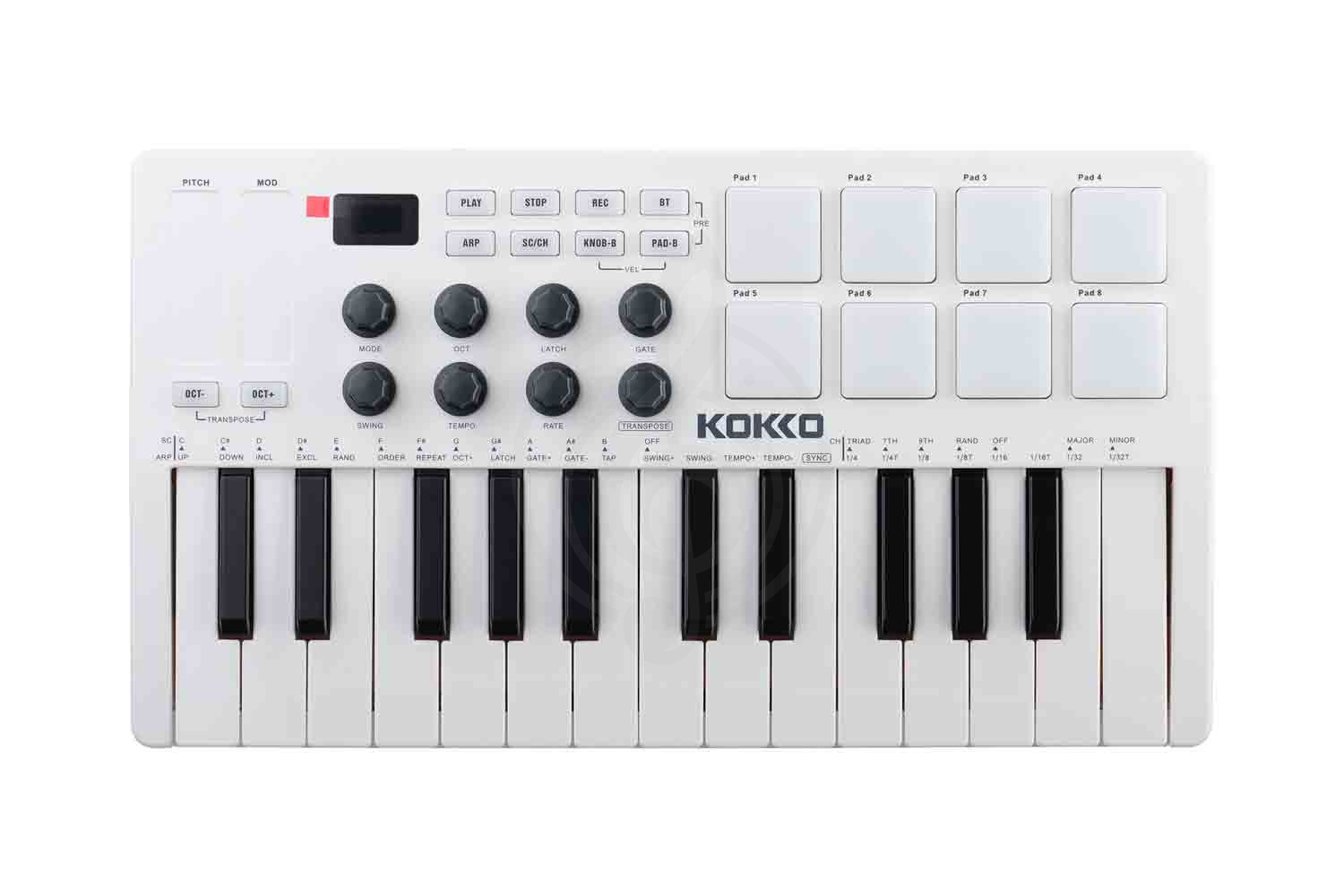 MIDI-клавиатура Kokko SMK-25 - MIDI-клавиатура 25 клавиш, Kokko SMK-25 в магазине Доминанта мьюзик - фото 6
