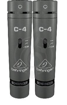 Изображение Конденсаторный студийный микрофон Behringer C-4 (Комплект)