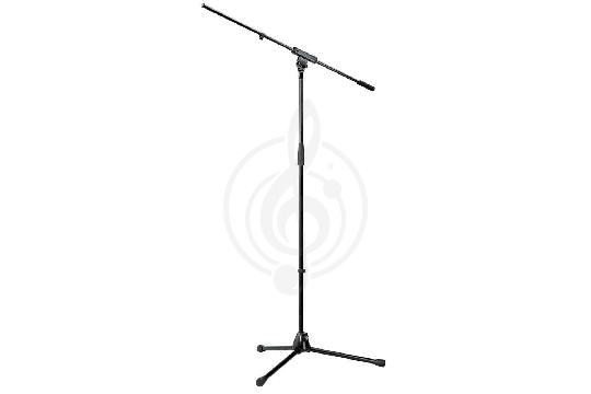 Стойка студийная Konig & Meyer 21060-300-55 - Стойка-журавль для микрофона, черная, K&M 21060-300-55 в магазине DominantaMusic - фото 1