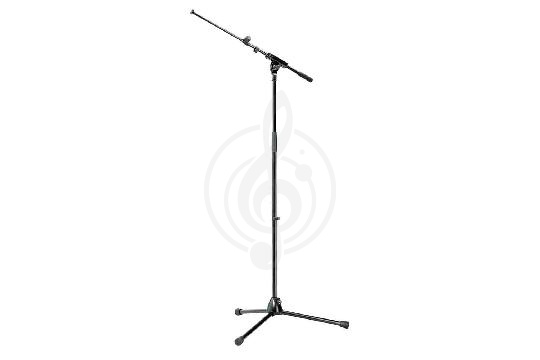 Стойка студийная Konig & Meyer 21080-300-55 - Стойка-журавль для микрофона, черная, K&M 21080-300-55 в магазине DominantaMusic - фото 1