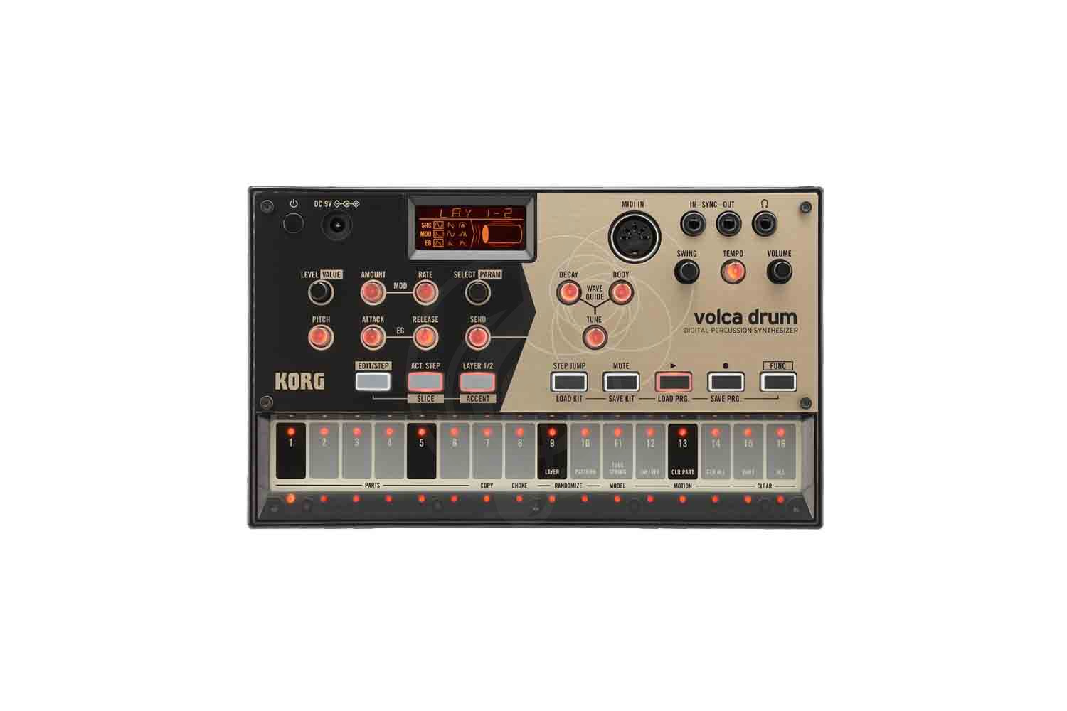 Драм-машина KORG VOLCA DRUM - Драм-машина,  VOLCA DRUM в магазине DominantaMusic - фото 2