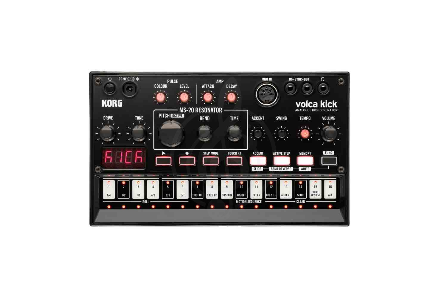 Драм-машина KORG volca kick - Аналоговый синтезатор,  volca kick в магазине DominantaMusic - фото 2