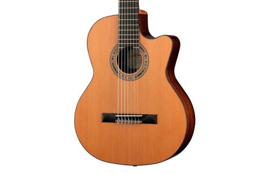 Классическая гитара 4/4 Kremona F65CW-7S-T Performer Series Fiesta - Электроакустическая 7-струнная гитара, Kremona F65CW-7S-T в магазине Доминанта мьюзик - фото 5