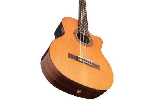 Классическая гитара 4/4 Kremona F65CW-7S-VE Performer Series Fiesta - Электро-акустическая 7-струн. класс. гитара, Kremona F65CW-7S-VE в магазине Доминанта мьюзик - фото 4