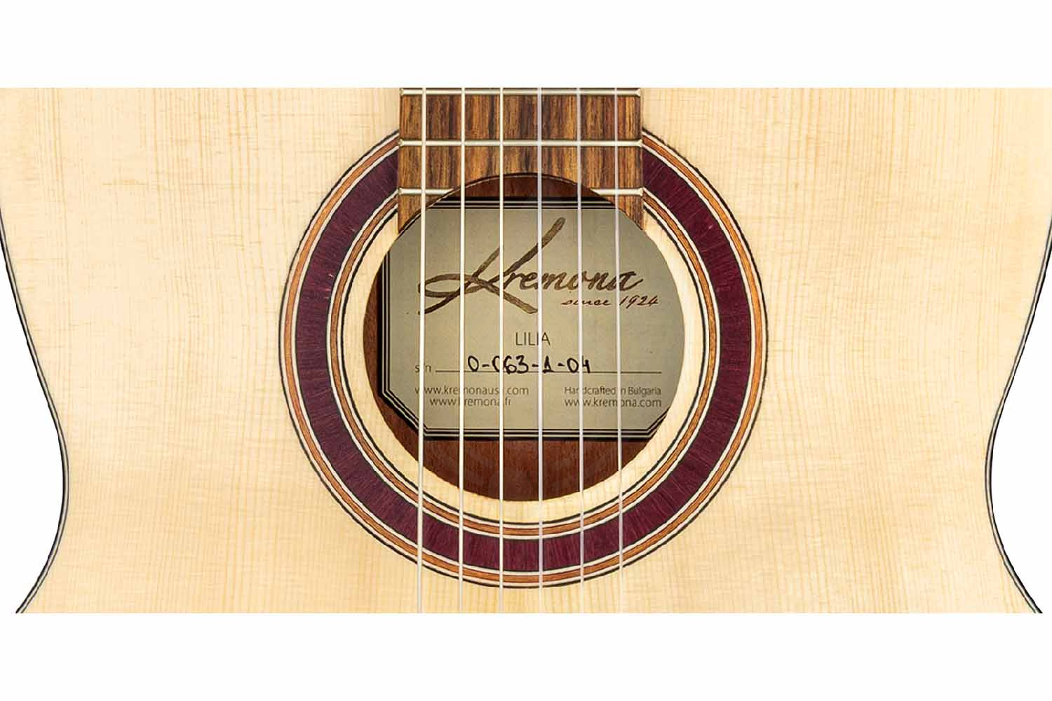 Классическая гитара 4/4 Kremona Lilia Soloist Series - Классическая гитара, Kremona Lilia Soloist Series в магазине Доминанта мьюзик - фото 3