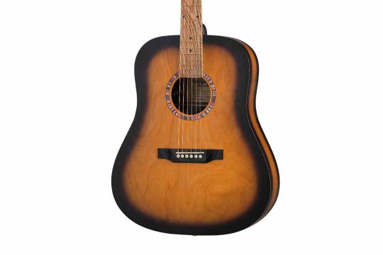 Акустическая гитара Кунгурская Акустика D-Sunburst-43 - Гитара акустическая     , Кунгурская Акустика D-Sunburst-43 в магазине Доминанта мьюзик - фото 5