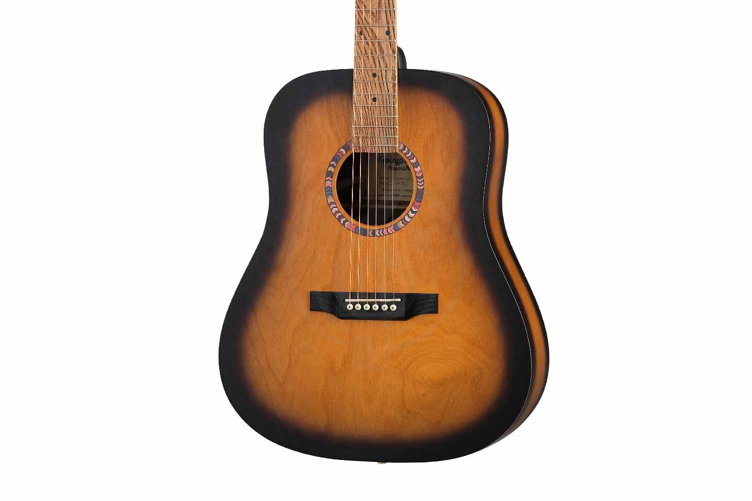 Акустическая гитара Кунгурская Акустика D-Sunburst-43 - Гитара акустическая     , Кунгурская Акустика D-Sunburst-43 в магазине Доминанта мьюзик - фото 5