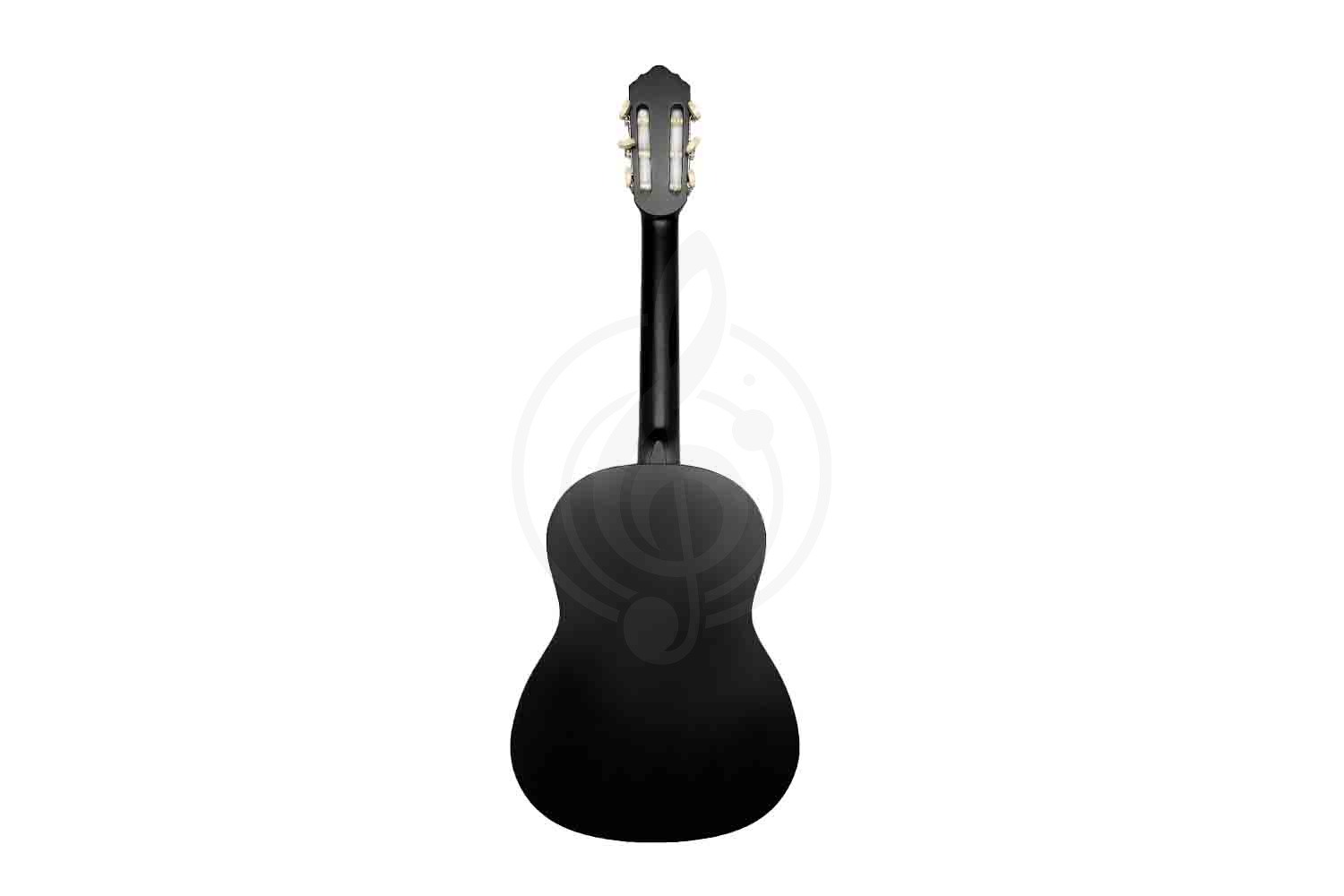 Классическая гитара 4/4 Кунгурская Акустика K-Black - Гитара классическая, черная,  K-Black в магазине DominantaMusic - фото 4