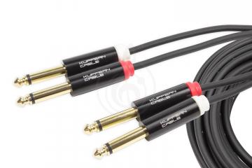 Межблочный кабель Y-межблочный кабель KUPFERN KUPFERN KFAC18 3M - Шнур аудио 2хJack 1/4 - 2хJack 1/4 KFAC183M - фото 5