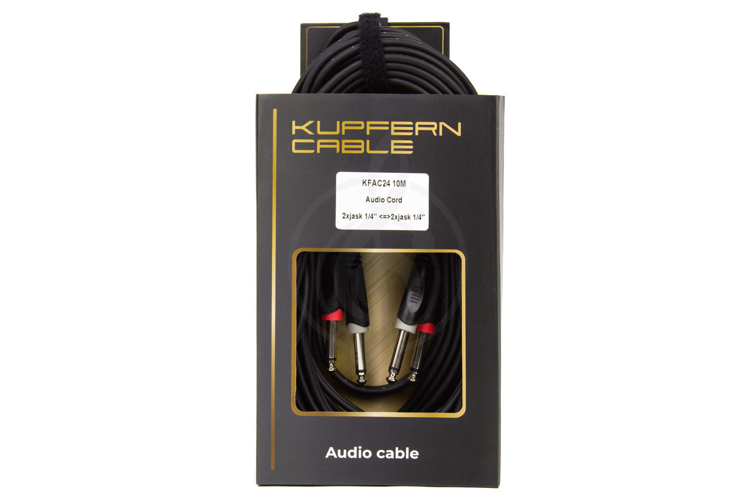 Межблочный кабель Y-межблочный кабель KUPFERN KUPFERN KFAC24 10M - Шнур аудио 2хJack 1/4 - 2хJack 1/4 KFAC2410M - фото 2