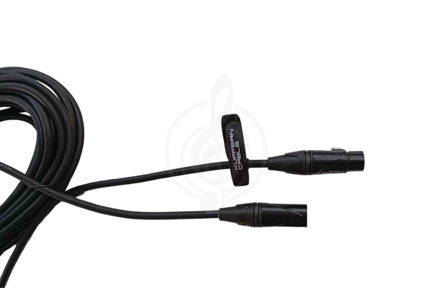 XLR-XLR микрофонный кабель XLR-XLR микрофонный кабель KUPFERN KUPFERN KFMC04 10M - Шнур микрофонный XLR мама-XLR папа KFMC0410M - фото 3