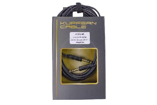 Межблочный кабель KUPFERN KFMC18 6M - Шнур аудио stereo Jack 1/4  - stereo Jack 1/4, KUPFERN KFMC18 6M в магазине DominantaMusic - фото 1