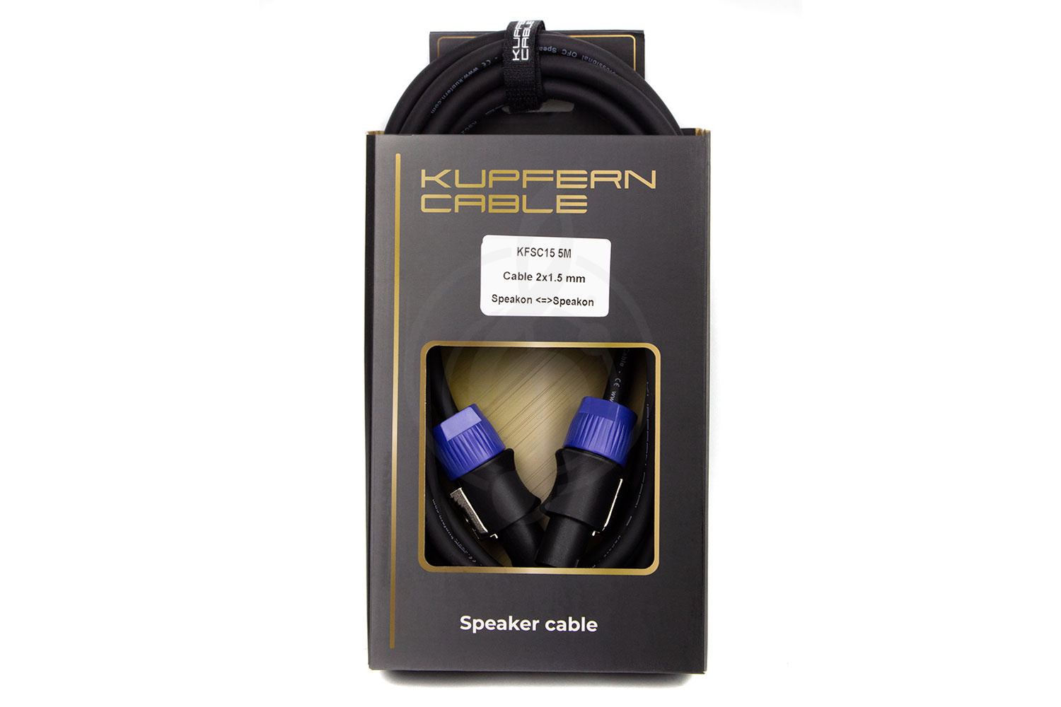 Спикерный кабель Спикерный кабель KUPFERN KUPFERN KFSC01 5M215 - Кабель SpeakOn - SpeakOn KFSC015M215 - фото 2